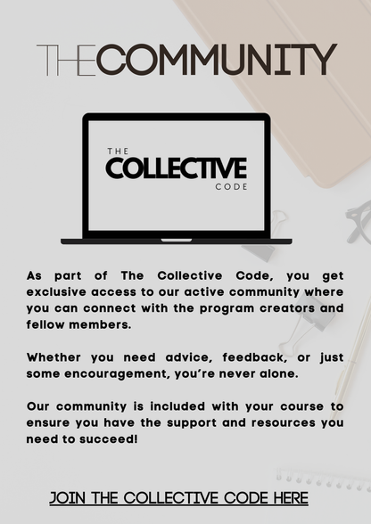 Free eBook: The Collective Code Sneak Peek Lead Magnet Freebie | Digital Marketing Course