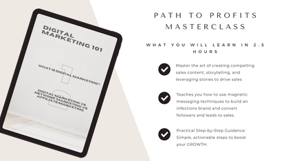 Path to Profits & The Instagram Growth Masterclass Bundle + Free 1400 Aesthetic Faceless Reel Videos