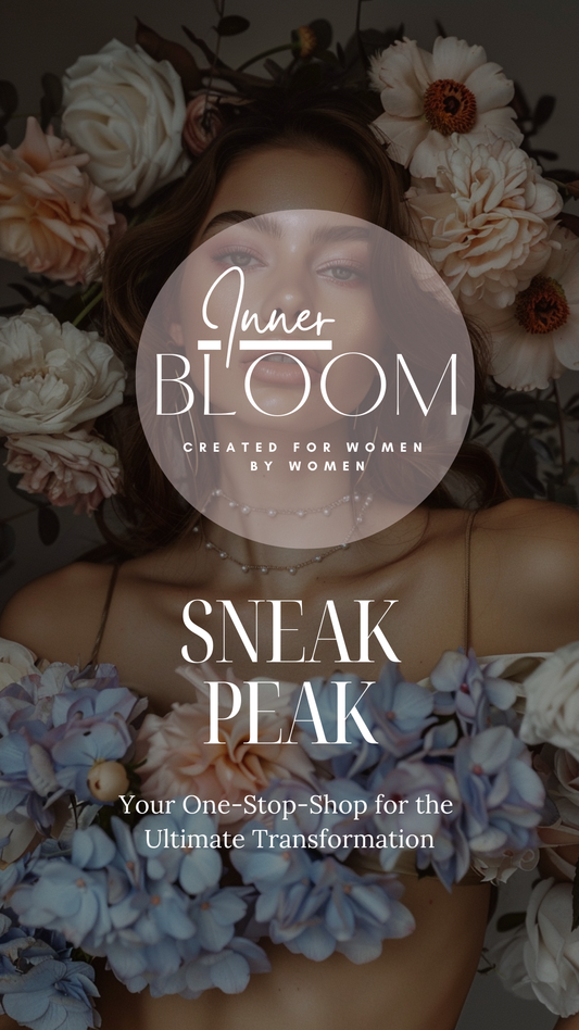 Free eBook: Inner Bloom Sneak Peek Lead Magnet Freebie | Wealth & Wellbeing MRR Course