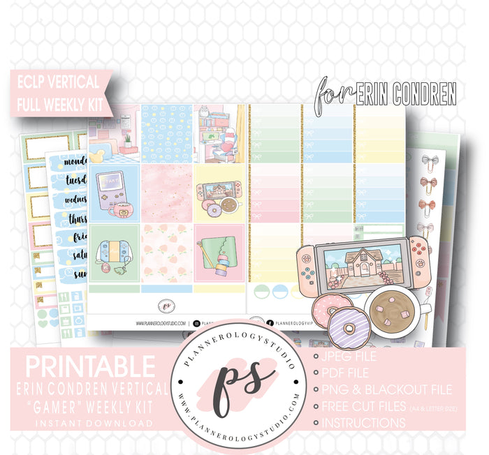 Lucky Weekly Kit Digital Planner Stickers – Paper & Glam