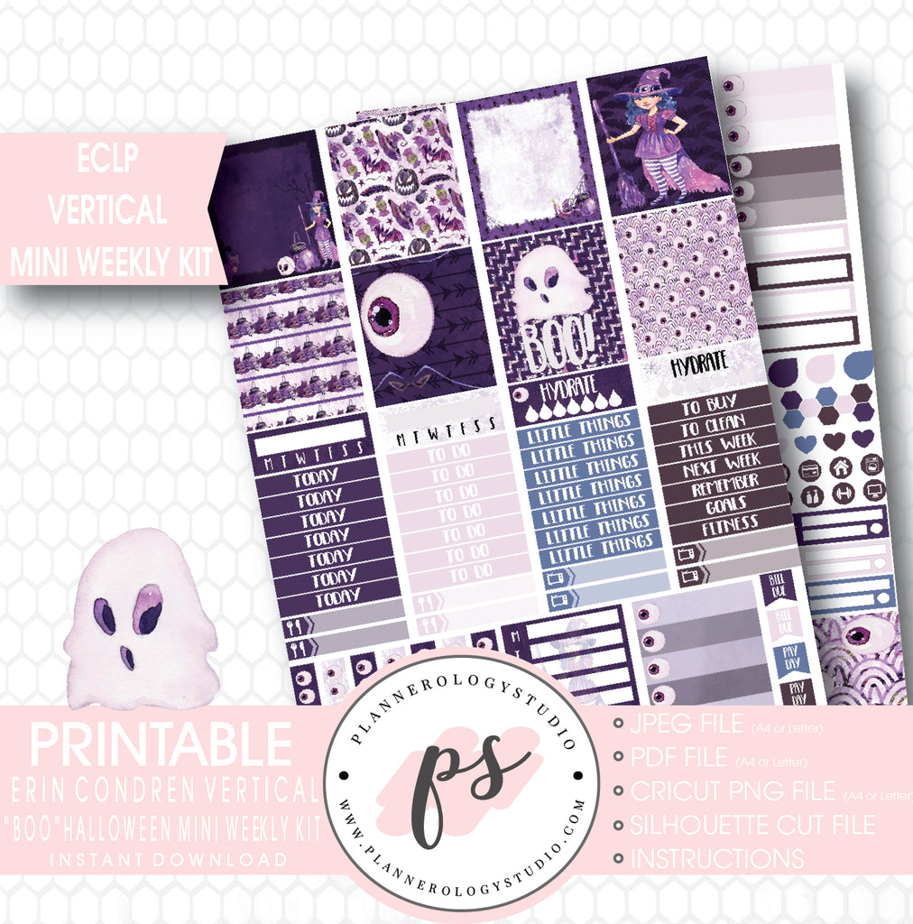 Black Pink Gold Planner Stickers/Erin Condren Planner Stickers/Printable  Planner Stickers/Planner Stickers Printable/weekly kit